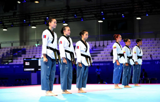 Универсиадын  таэквондогийн пүмсэгийн төрөл эмэгтэй баг VI байрт орлоо