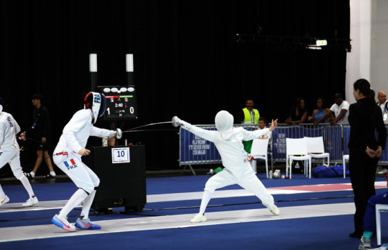 Универсиад наадамд туялзуур сэлэмчид амжилттай тулалдлаа