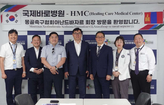 Хөл бөмбөгийн холбоо Солонгосын “Инчон Юнайтед” багтай хамтран ажиллана