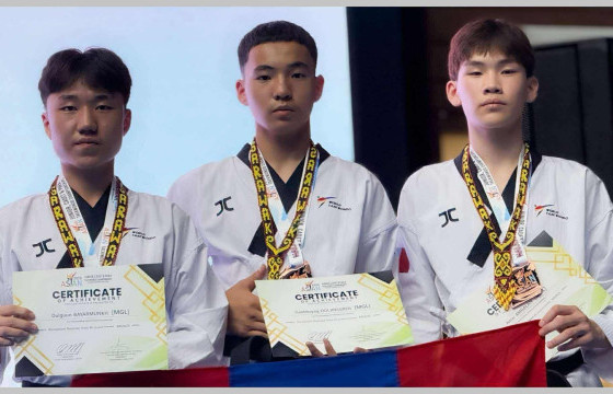 Залуучуудын Ази тивийн аваргын пүмсэ төрөлд хүрэл медаль хүртлээ