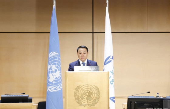 УИХ-ын дарга Д.Амарбаясгалан Парламентын дарга нарын дэлхийн зургадугаар бага хуралд үг хэлжээ