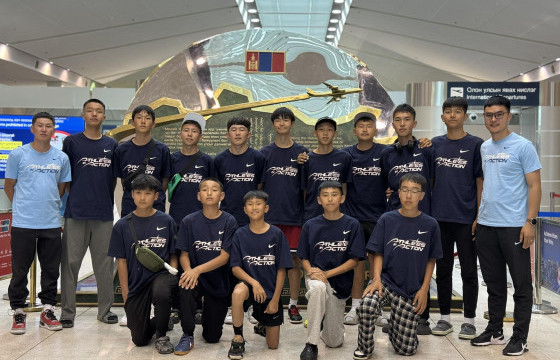 Сагсан бөмбөгийн “U13” насны баг Хятадын Сиан хотыг зорилоо