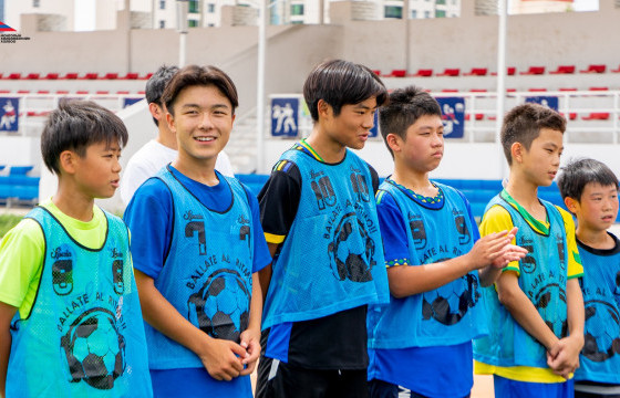 Монгол, Японы өсвөрийн хөл бөмбөгчдийн хамтарсан бэлтгэл болов