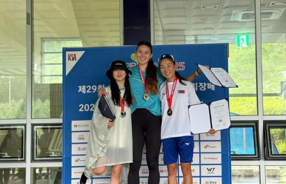 Э.АРИУНТУНГАЛАГ ДУГУЙТ ЦАНЫН “АЗИЙН ЦОМ”-ООС ХҮРЭЛ МЕДАЛЬ ХҮРТЛЭЭ