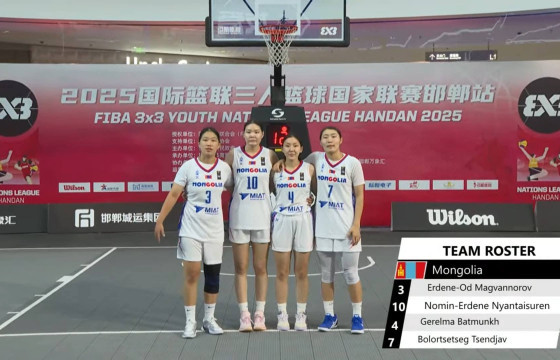 Сагсан бөмбөгийн “FIBA 3x3 Youth Nations League-2025” өнөөдөр өндөрлөнө