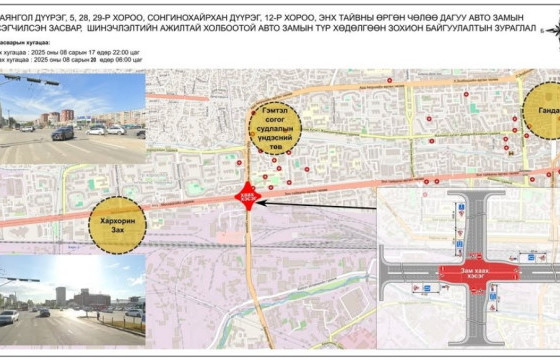 ТАНИЛЦ: ӨНӨӨДӨР ДАРААХ БАЙРШЛУУДАД ЦАХИЛГААН ХЯЗГААРЛАНА