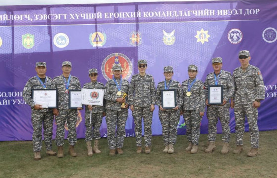 ОБЕГ-ЫН АЛБА ХААГЧИД СПОРТЫН ТЭМЦЭЭНЭЭС АЛТ, ХҮРЭЛ МЕДАЛЬ ХҮРТЛЭЭ