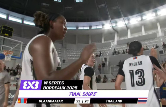 “UB Amazons” баг, Тайландын багийг 22:20-оор хожлоо