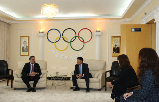 Азийн крикетийн зөвлөлийн төлөөлөгчдийг “Олимпик хаус”-т хүлээн авч уулзлаа