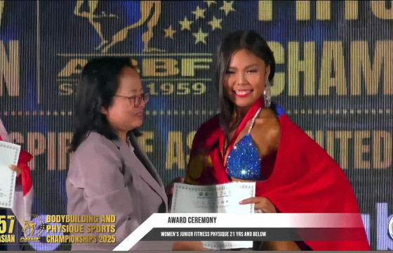 М.Оюун-Ухаан “Junior fitness” ангилалд Ази тивийн аварга боллоо