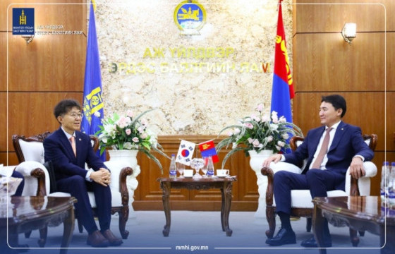 Г.Дамдинням: Монгол-Солонгосын аж үйлдвэрийн салбарын хамтын ажиллагааг өргөжүүлнэ