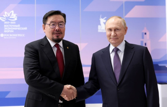 Ерөнхий сайд Г.Занданшатар ОХУ-ын Ерөнхийлөгч В.В.Путинтэй уулзлаа