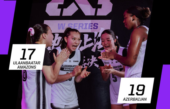 “Ulaanbaatar Amazons” баг, Азербайжаны багт 19:17-оор хожигдов