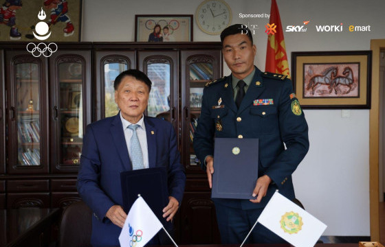 МҮОХ, “Хилчин” спорт хороотой хамтын ажиллах санамж бичигт гарын үсэг зурлаа