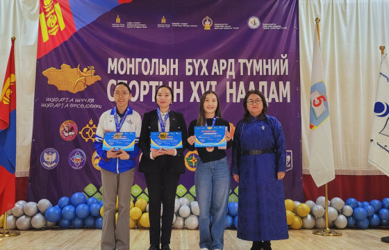 М. Нямжаргал бүх ард түмний XVI наадмын даамын аварга боллоо