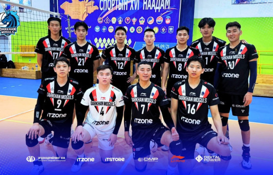Волейболын “DARKHAN MOGULS” баг спартакиадаас хүрэл медаль хүртэв