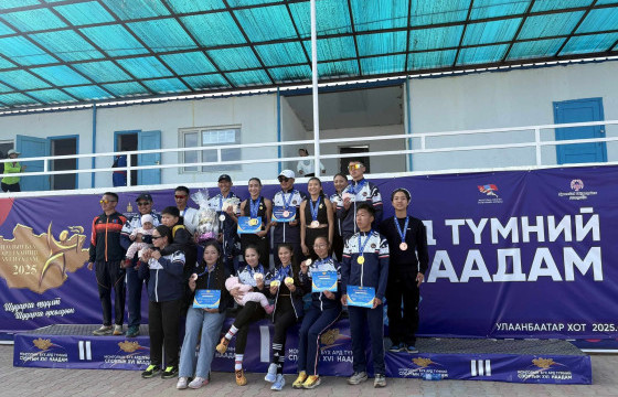 Монголын бүх ард түмний спартакиадаас Орхон аймаг хүрэл медаль хүртлээ
