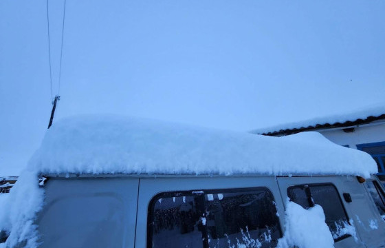 Баруун аймгийн зарим нутгаар 25-30 сантиметр цас оржээ 