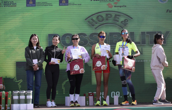 “Mongolian Elite Runners” клуб 10 алт, 5 мөнгө, 2 хүрэл медаль хүртлээ