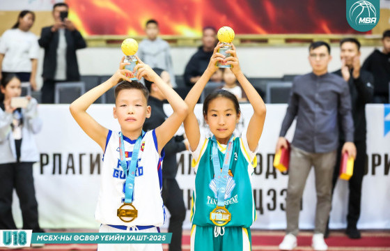 Б.Тэргэлсаран, У.Эрхэмбилэг нар U10