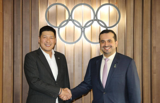 Саудын Арабын ҮОХ-ны ерөнхийлөгчийг “Олимпик хаус”-д хүлээн авч уулзав
