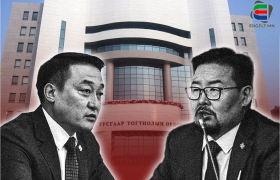 Г.ЗАНДАНШАТАР, Д.АМАРБАЯСГАЛАН ХОЁРЫН ЭРХ МЭДЛИЙН ТӨЛӨӨХ ТЭМЦЭЛ МАН ТАРАХ ЭХЛЭЛИЙН ЦЭГ БОЛЧИХЛОО