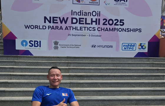 П.Энхманлай  пара ДАШТ-д IX байрт орлоо