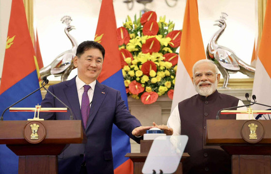 Монгол Улс, Бүгд Найрамдах Энэтхэг Улсын харилцаа, хамтын ажиллагааг өргөжүүлэн хөгжүүлэх баримт бичгүүдэд гарын үсэг зурлаа