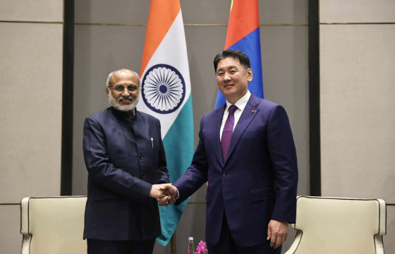 Ерөнхийлөгч У.Хүрэлсүхэд БНЭУ-ын дэд Ерөнхийлөгч бөгөөд Парламентын дээд танхимын дарга бараалхав