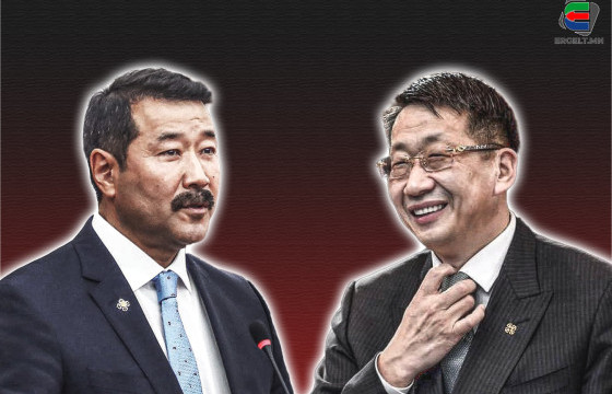 Л.ЭНХ-АМГАЛАН САХАЛ Ж.БАТ-ЭРДЭНЭ ХОЁРЫН АЛБАН ТУШААЛЫН ШУНАЛ МАН-ЫГ САМАРЧ, МОНГОЛЫН ТӨРИЙГ ХЯМРАЛД ОРУУЛЛАА