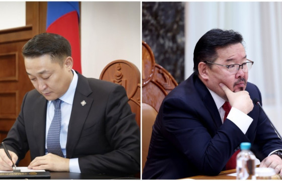 ХУУЛИЙН  ЗААЛТ: Ерөнхийлөгчийн хоригийг хуралдаанд оролцсон гишүүдийн 66.6 хувь нь хүлээж аваагүй бол Ерөнхий сайд огцорно