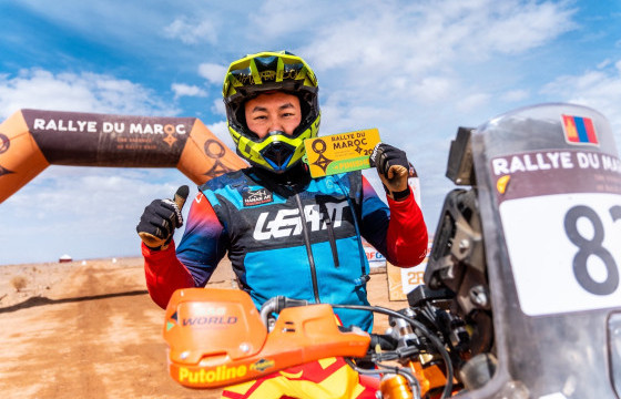 Марокын раллид амжилт дүүрэн уралдсан МУГТ Э.Халиунболд эх орондоо ирлээ