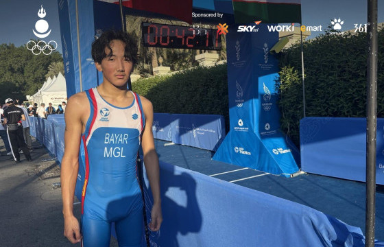 Т.Баяр БАХРЕЙН-2025”  триатлоны тэмцээнд 30-р байрт орлоо