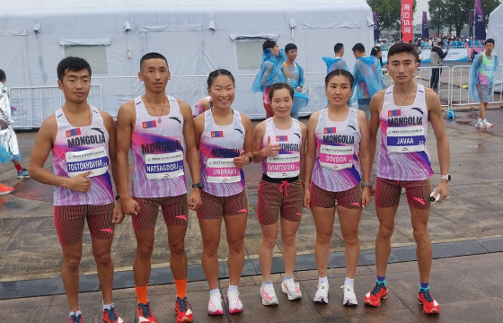 Б.Номин-Эрдэнэ, Ж.Мягмарсүрэн нар Зүүн Өмнөд Азийн хагас марафонд IV байрт орлоо