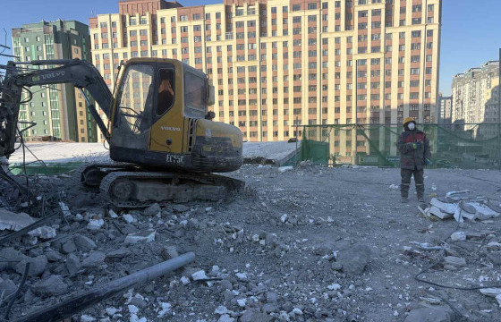 Дэлбэрэлтэд өртсөн 207 дугаар байрыг буулгах ажил 70 хувьтай үргэлжилж байна