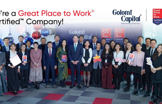 ГОЛОМТ КАПИТАЛ ҮЦК ХХК “АЖИЛЛАХАД ТААТАЙ ГАЗАР”  БАТЛАМЖИЙГ 2 ДАХЬ ЖИЛДЭЭ АВЛАА.