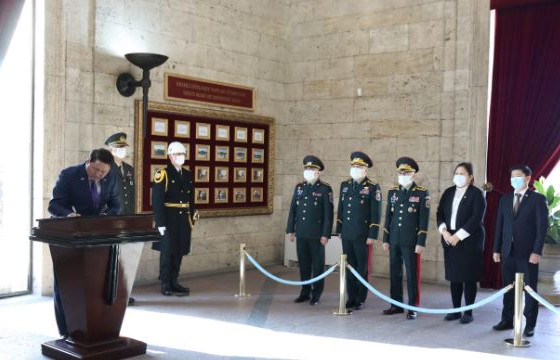 МОНГОЛ, ТУРКИЙН ЭДИЙН ЗАСАГ, ХУДАЛДААНЫ ЗАСГИЙН ГАЗАР ХООРОНДЫН ХАМТАРСАН ХОРООНЫ ЕСДҮГЭЭР ХУРАЛДААН БОЛЖ БАЙНА