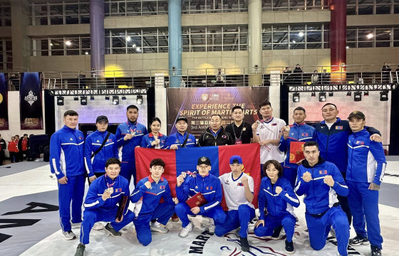 Холимог тулааны Азийн аваргаас манай баг 2 мөнгө, 4 хүрэл медаль хүртжээ