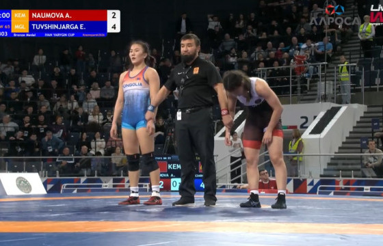 Т.Энхжин Красноярскийн “Гран при”-гийн хүрэл медальтан боллоо