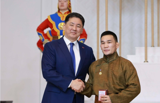 Т.Түвшинтулга Монгол Улсын гавьяат тамирчин боллоо