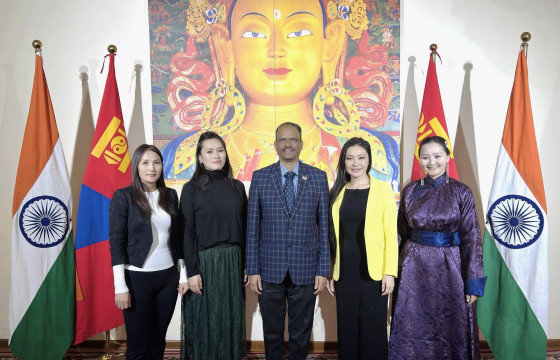 Монголын иогийн холбооныхон Энэтхэгийн Элчин сайдтай уулзлаа